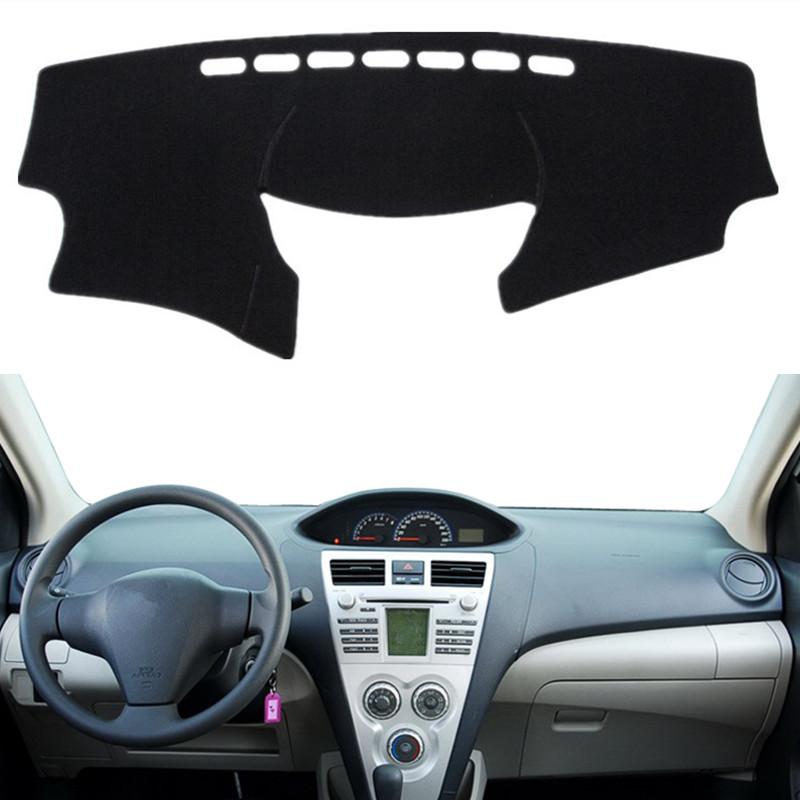Накладка на приборную панель Защитный коврик для Toyota Vios Yaris Belta Soluna XP90 2008 2009-2013 Автомобильный коврик на панель от солнца Коврики Аксессуары