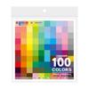 Бумага Nara односторонняя цветная 100р + футляр, 1 комплект, 100 цветов, корейские игрушки