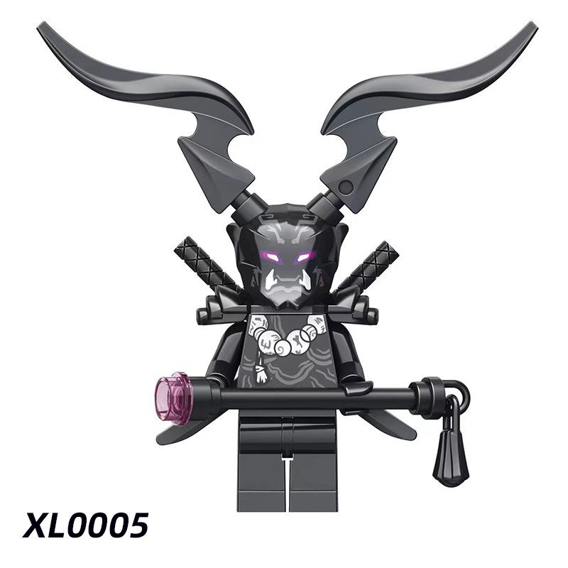 XL0001-0005 Moro Snake Monster Omega Building Block Ninja Minifigure Compatible with Phantom Series
