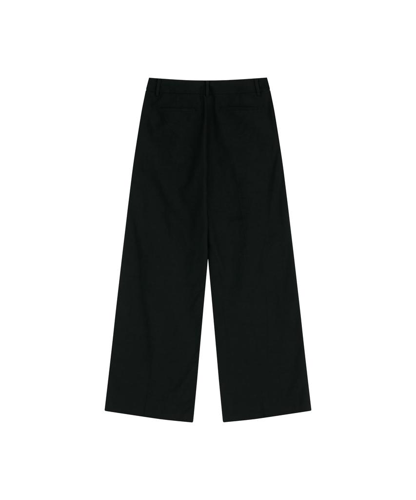 VIS A VIS Tencel Linen Pants (Black)