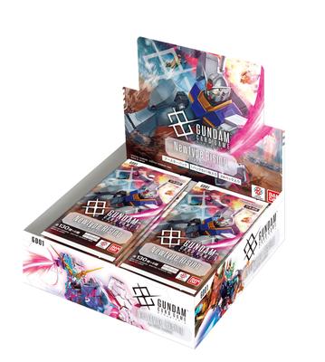 Bandai Бустерный набор карточной игры Gundam Newtype Rising 24 пакета [GD01] (BOX)