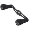VISPREA EVA Knob Aluminum Alloy Crank Handle for and Abu Garcia Baitcasting Replacement Yu376 Shimano, Daiwa, Reels, Parts, (Black)