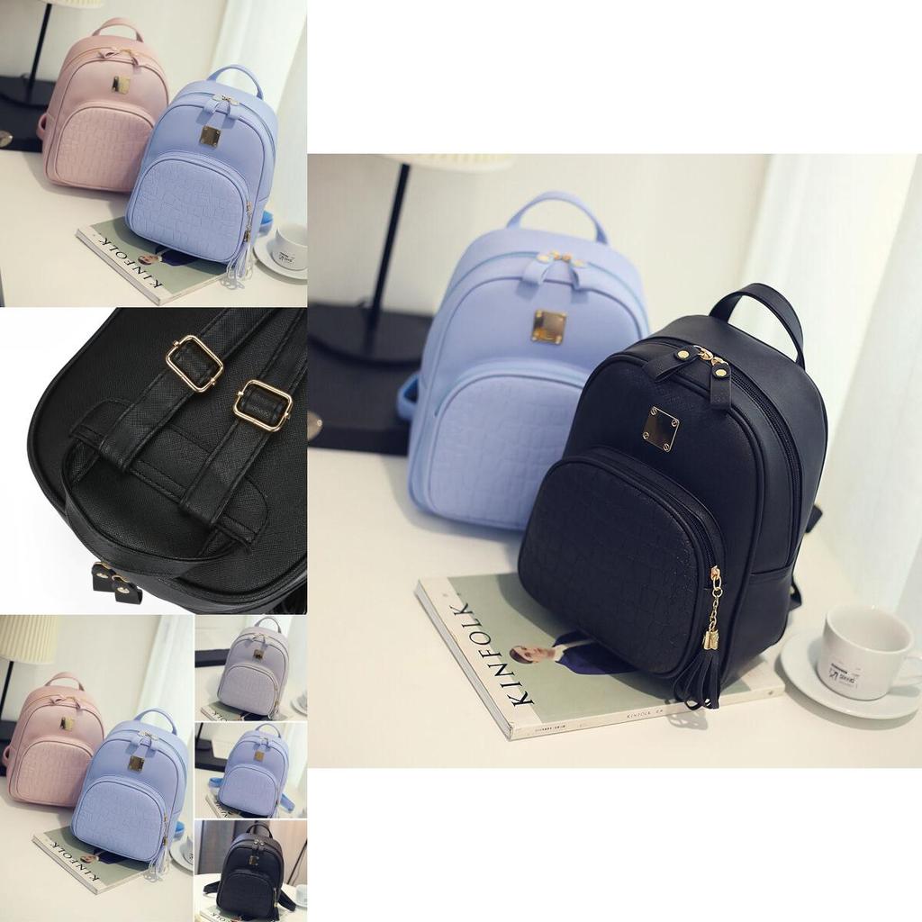 Элегантный женский плетеный рюкзак из искусственной кожи с регулируемыми лямками для повседневного использования