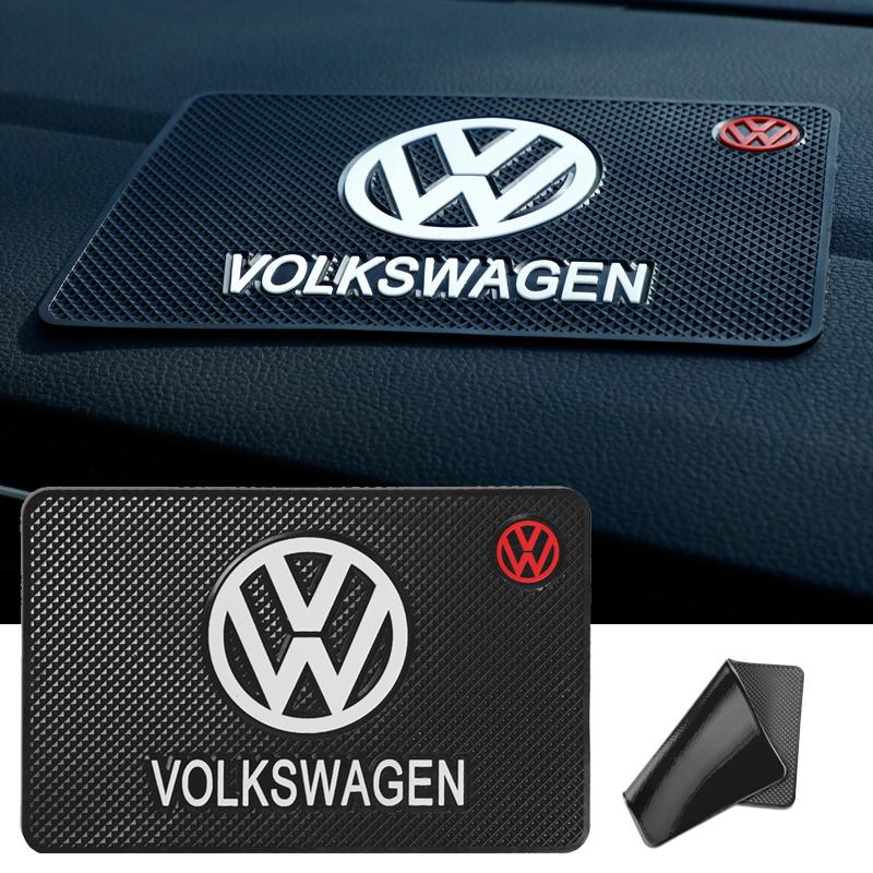 Для VW Volkswagen Jetta MK5 Golf ПВХ Автомобильный Нескользящий Коврик Панель Приборов Телефон Антискользящая Гелевая Подушка Для Volkswagen CC R-Line Touran Golf Tig