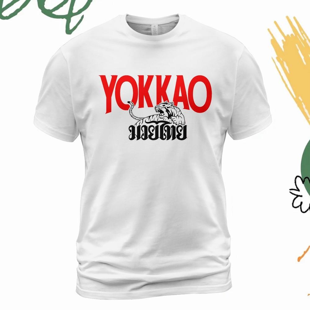 Yokkao Muay Thai Logo T-shirt Made in USA Size S-5XL Unisex T-Shirt