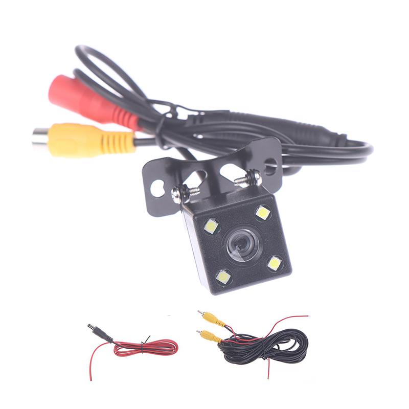 Led Night Vision Car Rear View Camera With Video Cable Universal Reverse Camera Color Image Waterproof Auto Backup Monitor Hd