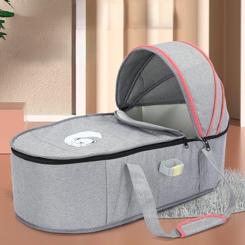 Корзина для переноски ребенка, портативная переносная корзина для новорожденных, передвижная спальная корзина, кровать в кровати, детский дорожный артефакт