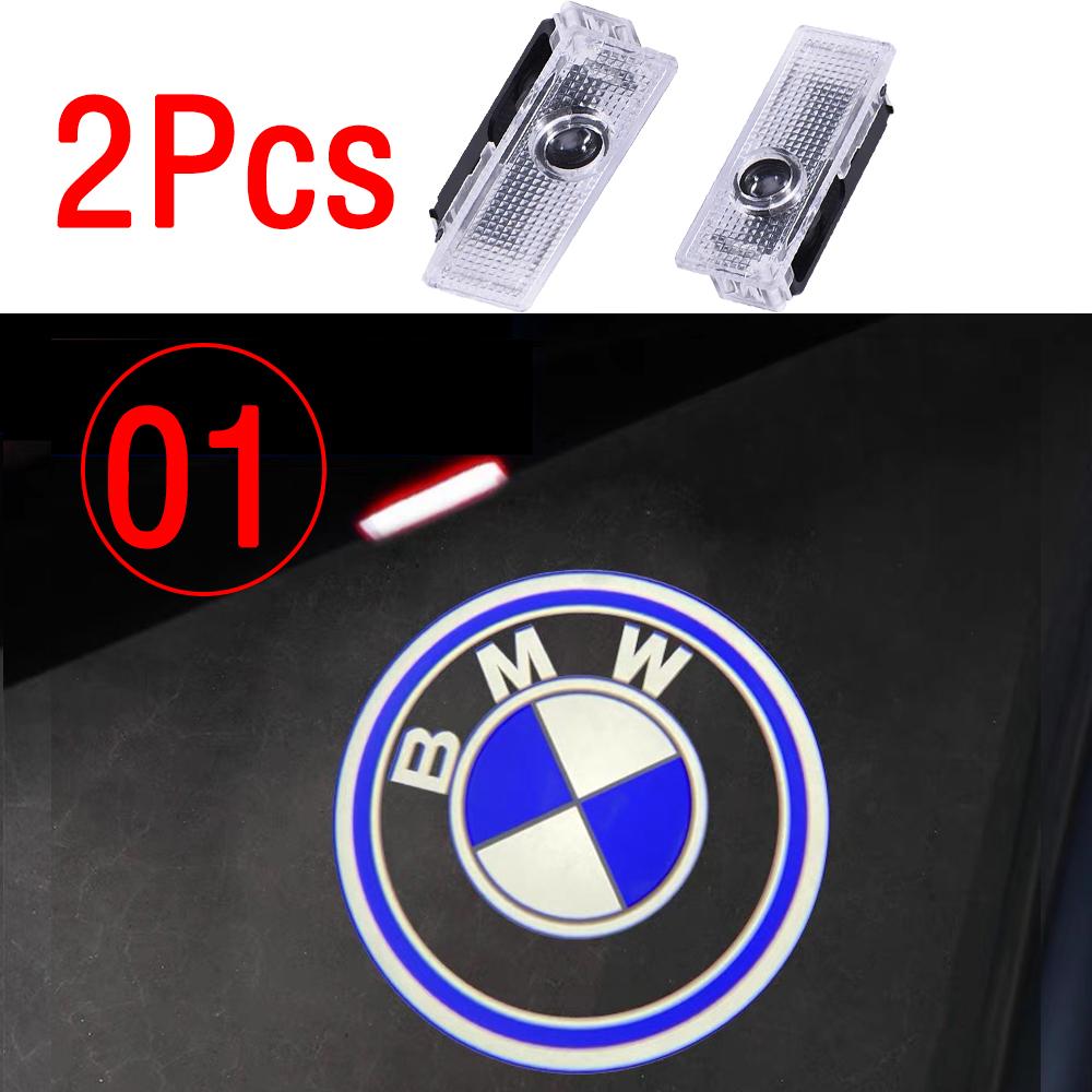 2PCS-3C-LED Car Door logo Projector Lamps Welcome Light For Mini BMW ME90 E60 F18E46 F30 F20 M2M5 M3 E87 M4 X3 X5 X1 Accessories