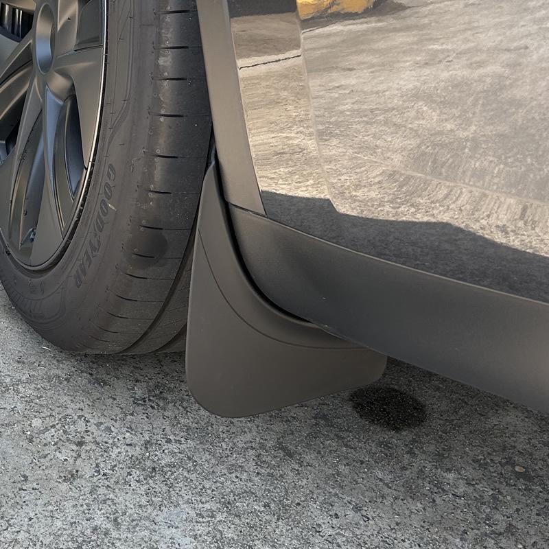 Совместимый подкрылок крыла Tesla Model Y и Model 3 Facelift - Скрытая мягкая резина TPE