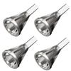 4 Pcs Stainless Steel External Chamfering Tool Drilling Remove Burr Tools  Excluding Rounding
