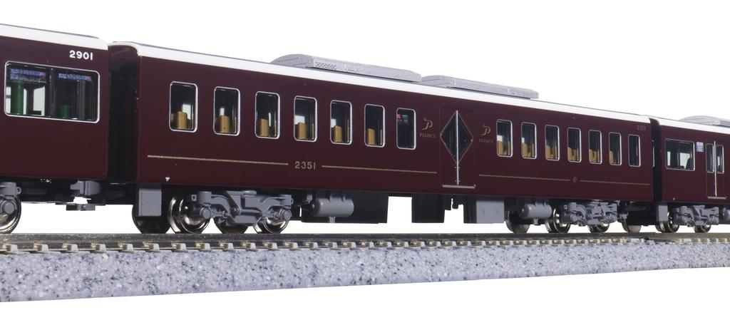 KATO Модель Поезда Масштаба N Серия 2300 Железной Дороги Hankyu Линия Киото Базовый Набор (4 машины) 10-2031