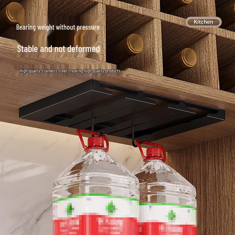 Stainless Steel Inverted Wine Glass Rack