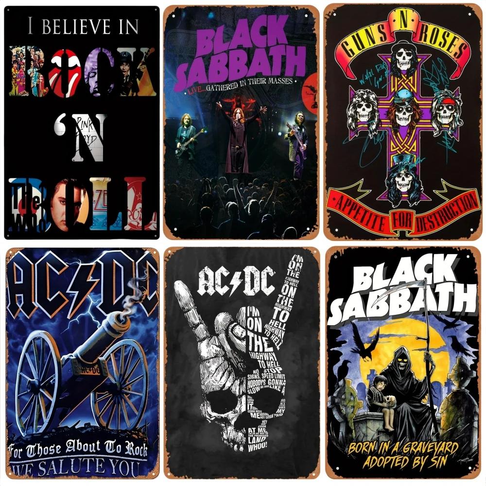 Классическая рок-группа «Kiss Revenge» Винтажный художественный металлический постер Знак Ретро-мужчина Пещера Музыкальный клуб Бар Паб Кафе Декоративные таблички