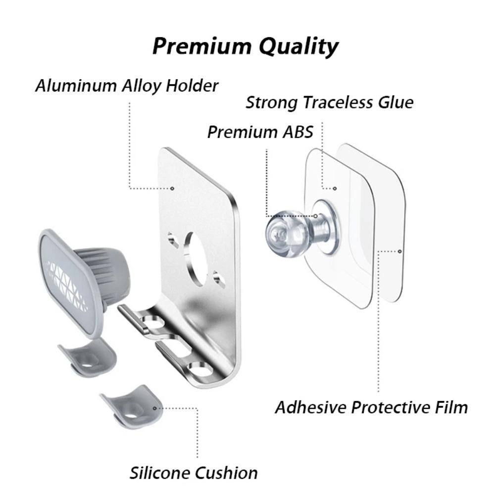 Suction Cup Wall Mounted Cellphone Stand Mobile Phone Holder Cell Phone Holder Smartphone Stand