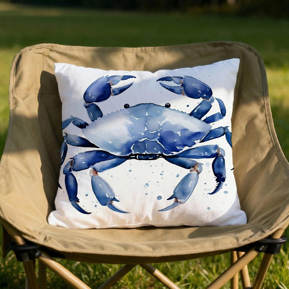 Sea Animal Turtle Coral Cushion Cover Soft Reversible Durable Pillow Cover MultiScene Use for Home Car Daily Comfort