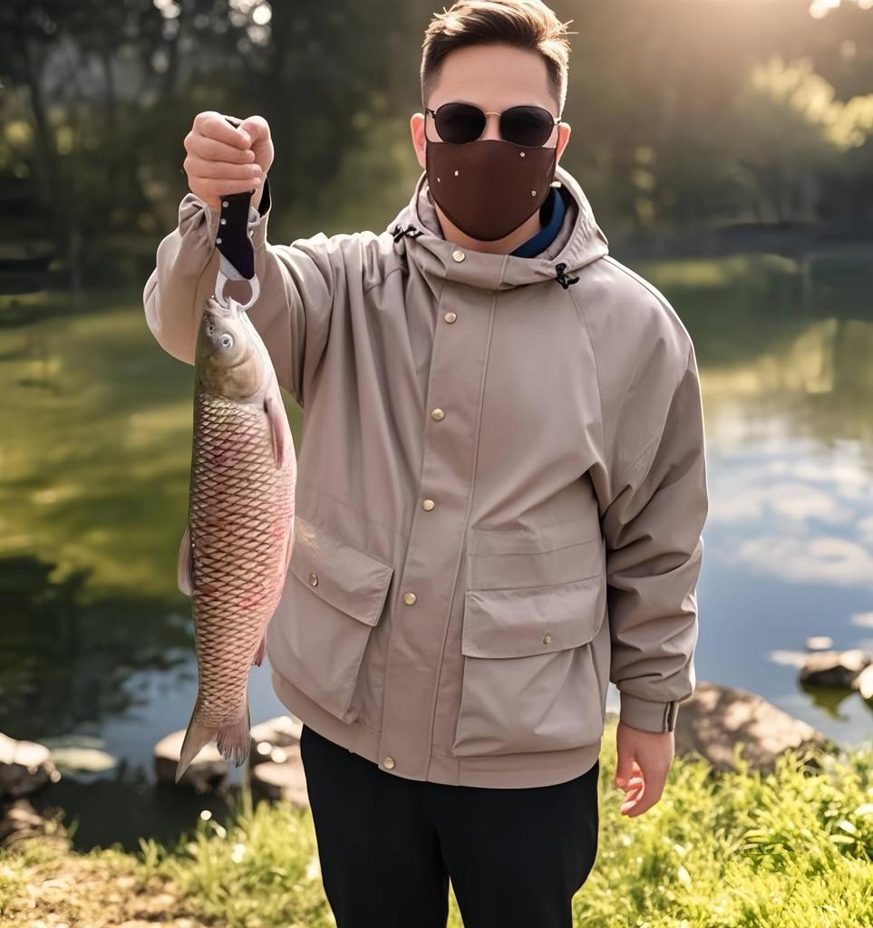 Htgc&co (на открытом воздухе) Складной рыболовный захват для губ Складной контроллер для рыбы Алюминиевый держатель для рыбы Захват для рыбы Рыболовный захват Зажим для рыбы Легкий