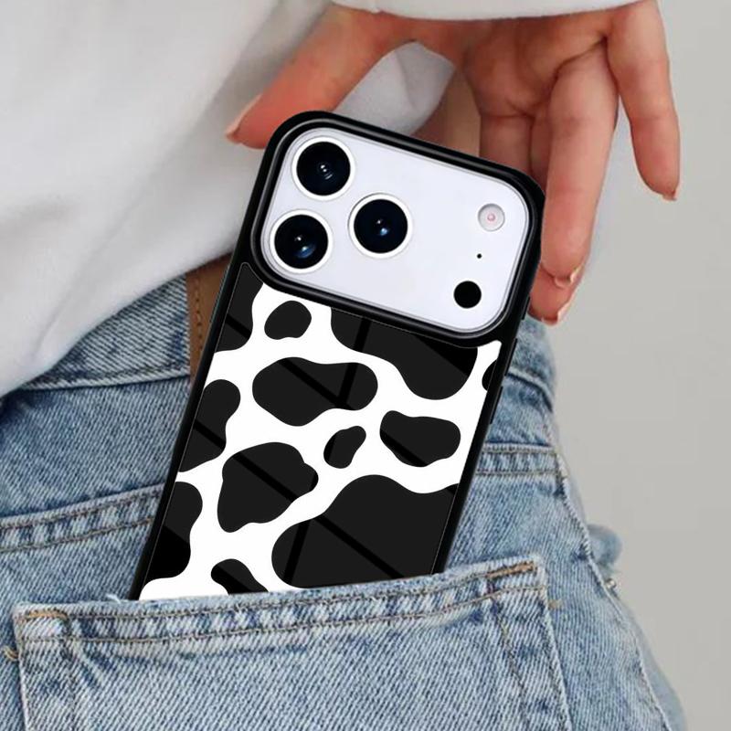 Чехол для телефона 'Корова' для iPhone 16e 15 14 13 12 17 Pro Max Plus Air 17pro Чехол Coque
