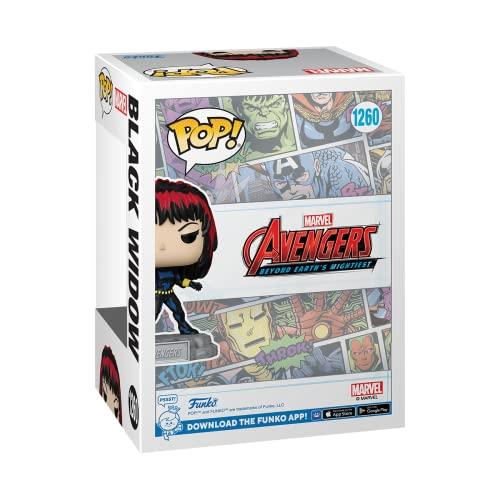 Фигурка Marvel Мстители 60-летие Черная Вдова Funko Pop! Marvel Funko [Эксклюзив Entertainment Earth]