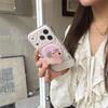 Магнитный чехол для телефона в корейском стиле в горошек для iPhone 17/16 Pro Max/15 Pro