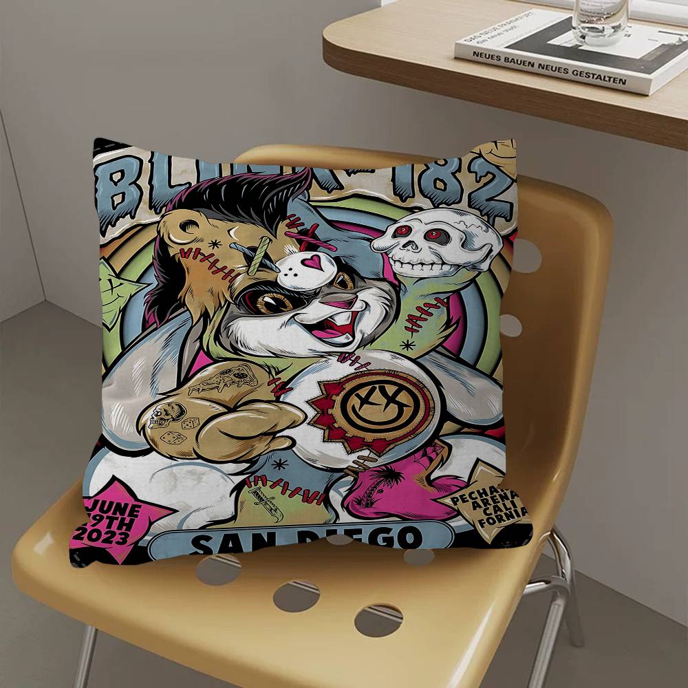 Подушка B-BLINK-182 Чехол для подушки Полиэстер Подушки для дивана Декоративные пледовые подушки Домашний декор Чехол для подушки