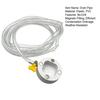 Magnetic Window AC Drain Kit 4/6/12FT Clear PVC Drain Hose with Stainless Steel Clamp No Drilling Flexible Weather-Resistant Condensate Drain Adapter