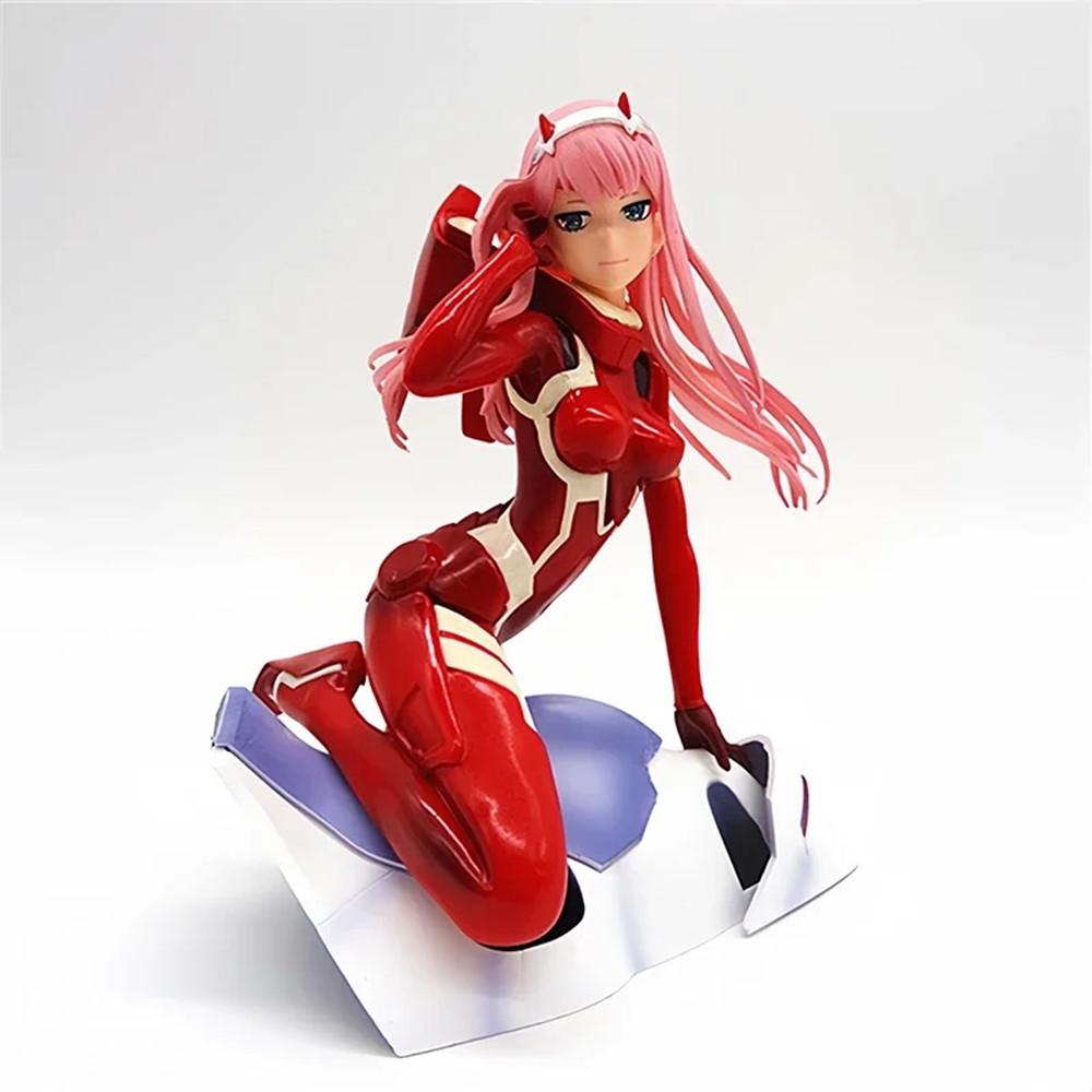 DARLING in the FRANXX 02 Аниме Фигурка Девушки Школьная Форма Ноль Два Сексуальная Экшн-Фигурка Фигурка Ичиго Взрослая Модель Кукла Игрушки