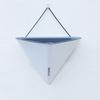 Triangular Wall Mounted Flower Pot Planters Self Watering Hanging Basin for Plants Lazy Flowerpot Office Home Garden Accessories