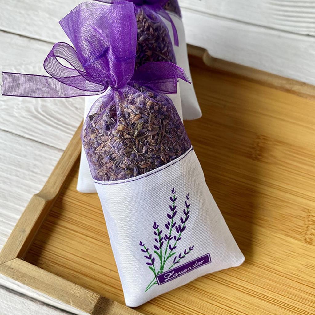 Dried Lavender Flowers Bags Scented Sachets Bag Empty Pouches for Closet Freshening Pack of 20