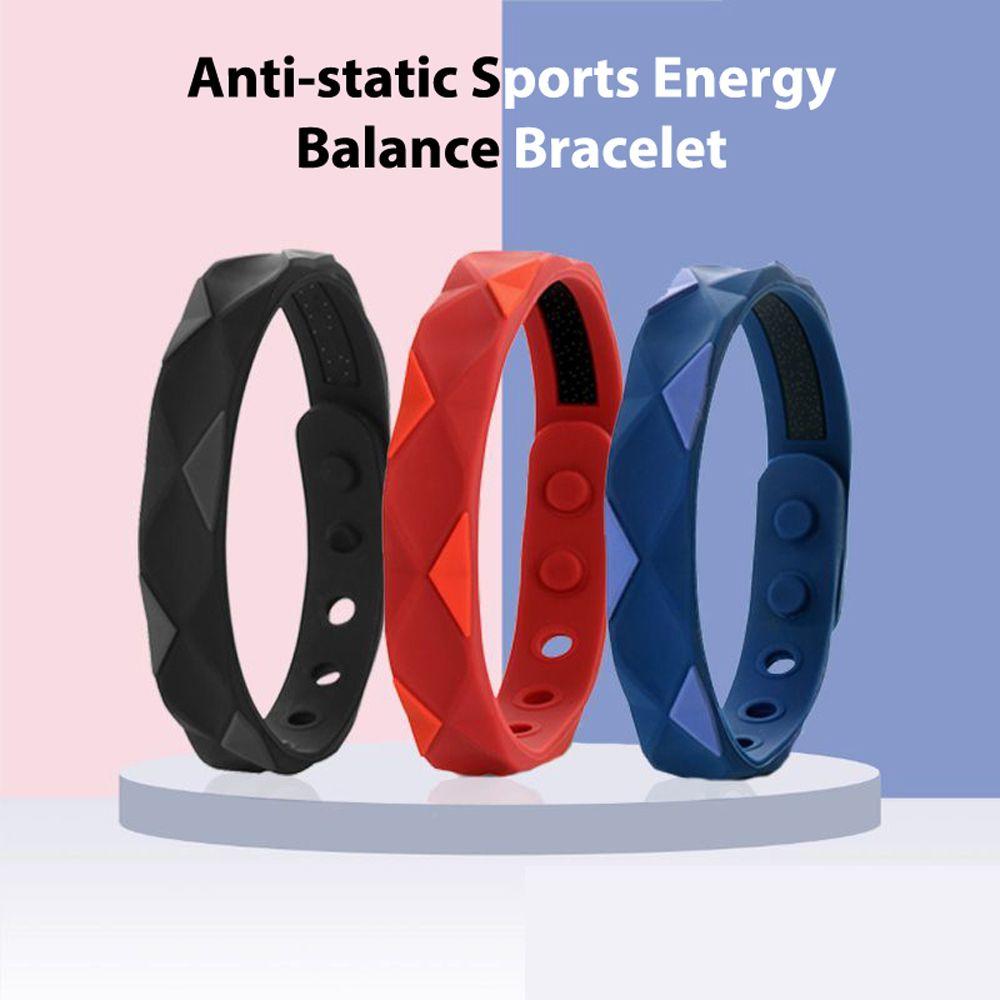 Anti-static Sports Wristband Couple Bracelets Static Elimination Bracelet Sports Casual Bangle