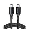 UGREEN USB Type C Cable [100W/5A PD3.0 Compatible Super Fast Charging 1M] USBC Cable Nylon Braid Built-in E-marker Chip High Speed ??Data Transfer Com