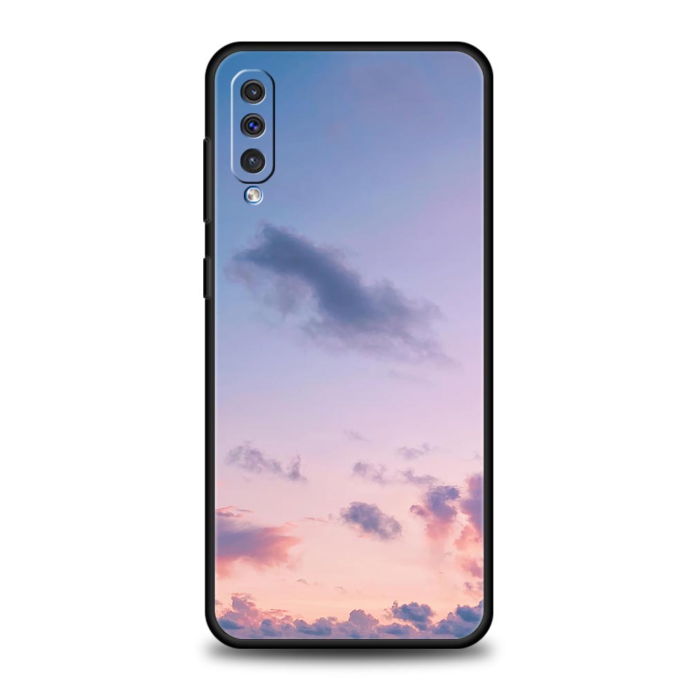 Розовое Облако Летний Закат Сияние Чехол Для Samsung A56 A36 A26 A54 A52 A24 A14 A50 A72 A70 A06 A12 A22 A34 A42 A32 A04s A16 5G Чехол