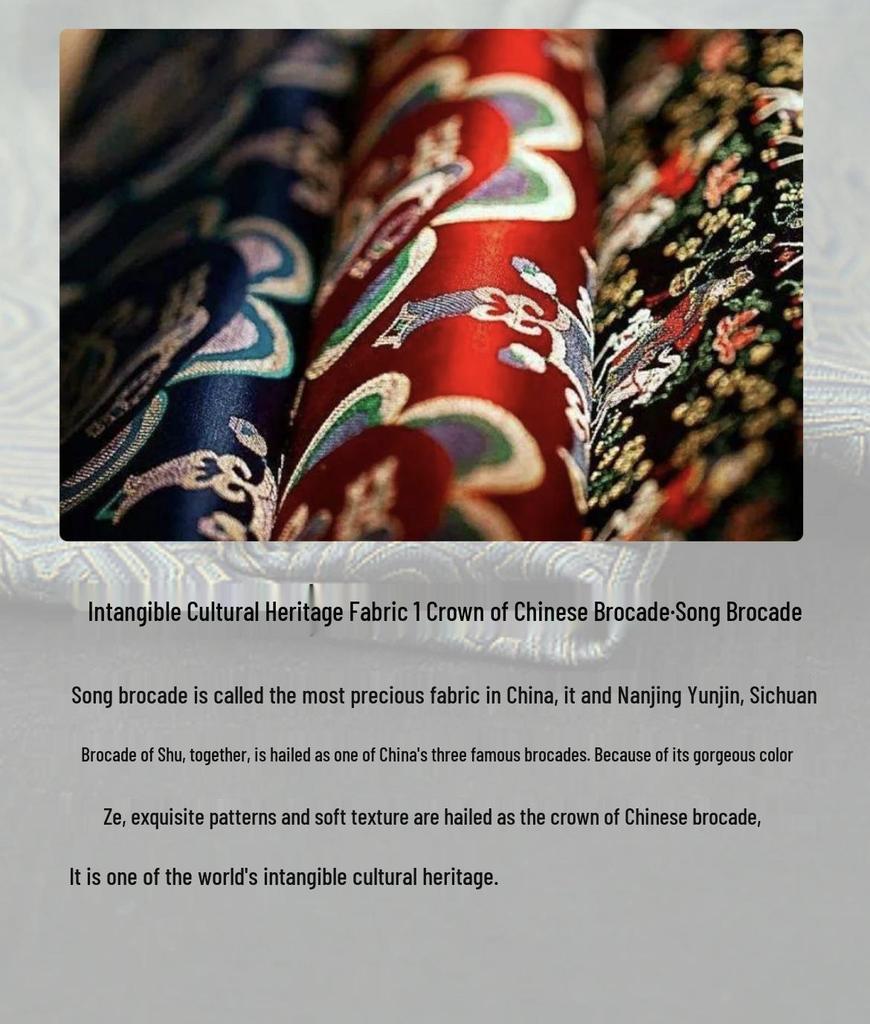 Сумка через плечо Сянъюньша: Новая сумка в китайском стиле из шелка тутового дерева и парчи Сун для телефона и через плечо