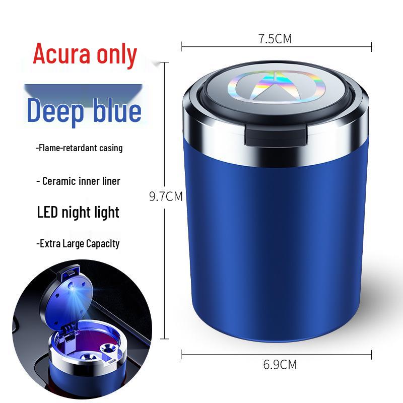 Compatible Car Ashtray for Acura RDX, CDX, TLX, MDX, TLX-L, ZDX, RLTL - Essential Car Interior Accessory.