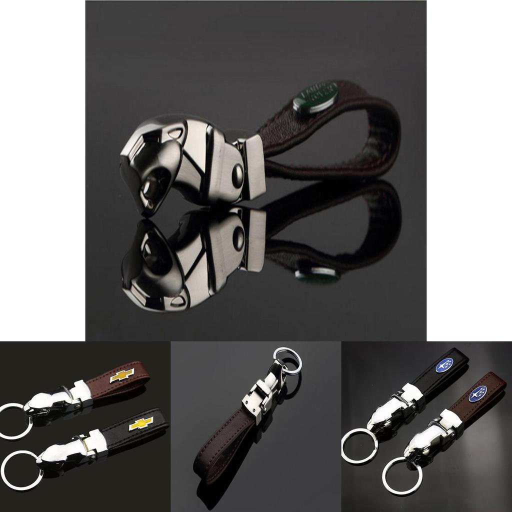 Gepard Keychain Leather Pu Car Logo Key Chain Metal Holder key Ring Key Fob