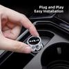 AABIV1 For Kia Morning Picanto Ray Sorento XCeed Soul Cerato Venga Caden Car Cigarette Lighter Cover DustProof Cover Dustproof Cap Plug