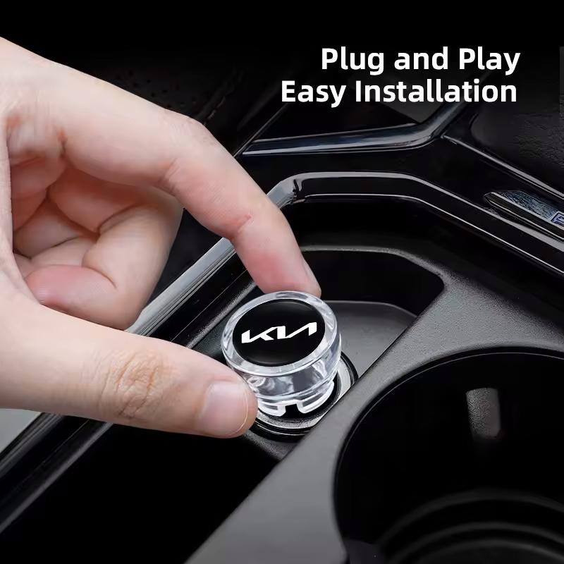 AABIV1 For Kia Morning Picanto Ray Sorento XCeed Soul Cerato Venga Caden Car Cigarette Lighter Cover DustProof Cover Dustproof Cap Plug