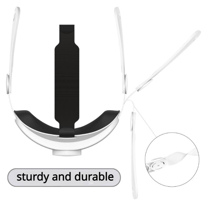 Новый ремешок на голову для Meta Oculus Quest 3 Ремешок Halo Регулируемый удобный ремешок на голову Quest 3 для Oculus Quest Аксессуары Головные уборы Эргономичный комфорт