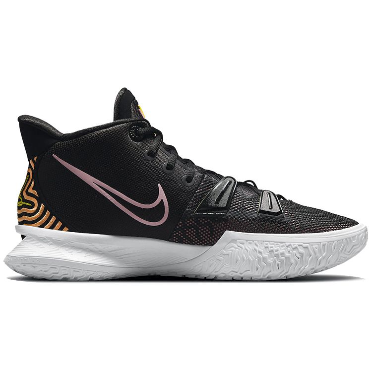 Nike Мужские кроссовки Kyrie 7 Ripple Effect Black Arctic-Punch Opti-Yellow CQ9326-005