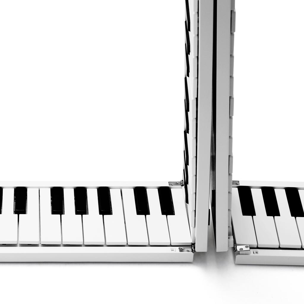 88 K-eys Foldable Piano Digital Piano Portable Electronic Keyboard Piano for Piano Student Musical