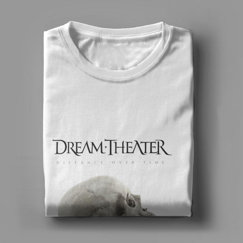 D Dream T Theaters Мужские футболки Повседневные футболки с коротким рукавом и круглым вырезом 100% хлопок 4XL 5XL Одежда
