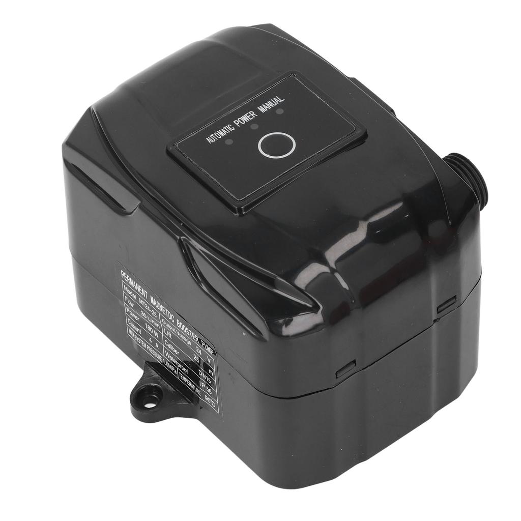 Насос повышения давления воды 25 м, напор 35 л/мин, тихий насос повышения давления с постоянным магнитом для дома