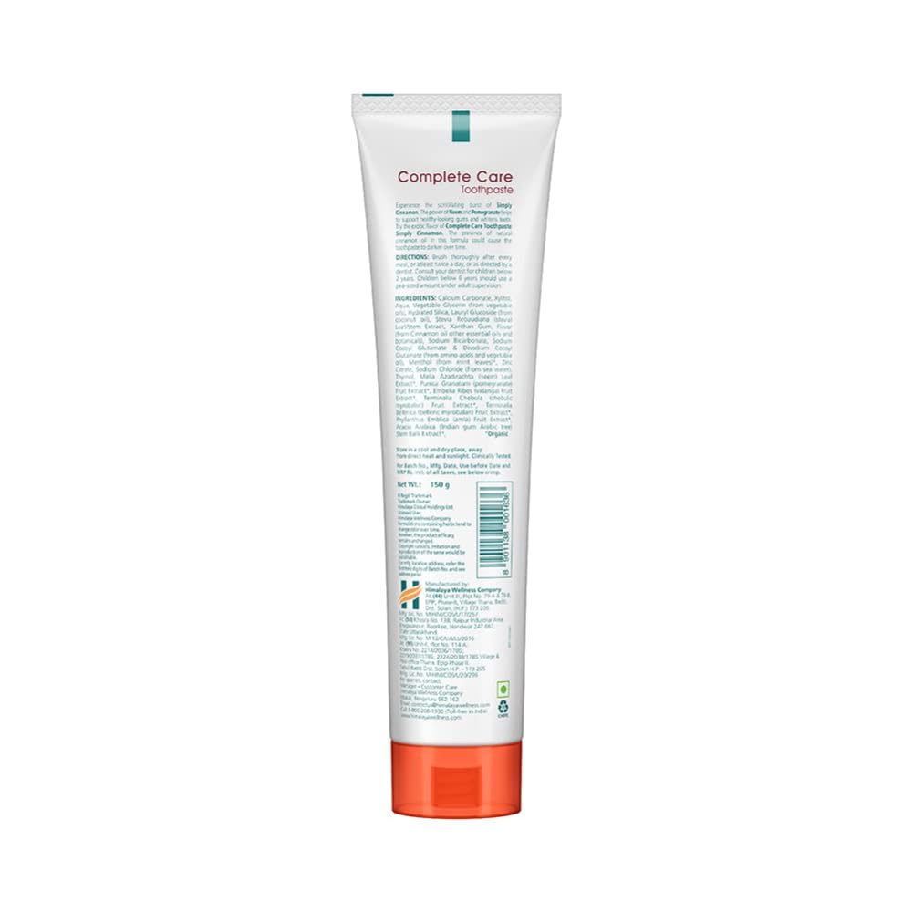 Himalaya Botanique Simply Cinnamon Зубная паста для контроля зубного налета и свежего дыхания с нимом и гранатом 150 г
