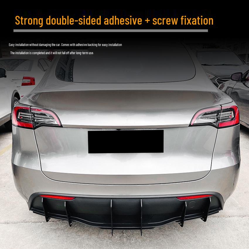 Наклейка-спойлер на заднюю губу Tesla Model Y 2019+