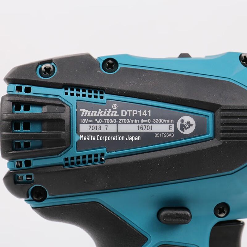 Makita DTP141Z 18В Беспроводной 4-функциональный ударный шуруповерт Штепсель CN (адаптер в комплекте)