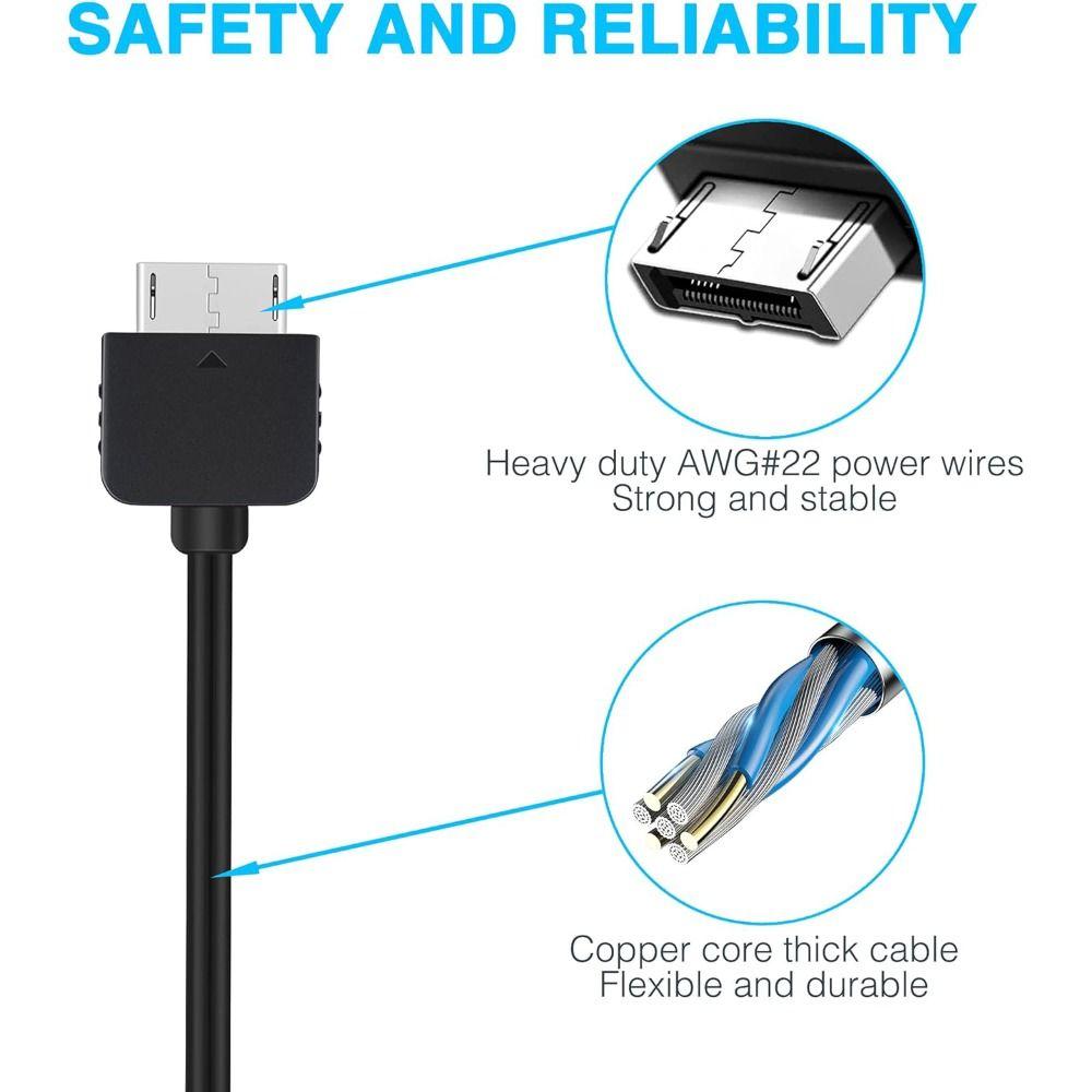 Кабель для синхронизации данных USB 2 в 1 1 м Линия зарядки для Playstation Vita 1000