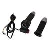 1 Pair Electric Bike Throttle Grip Universal 48V 5 Colors Wire Scooter Speed Control Handbar with Power Display