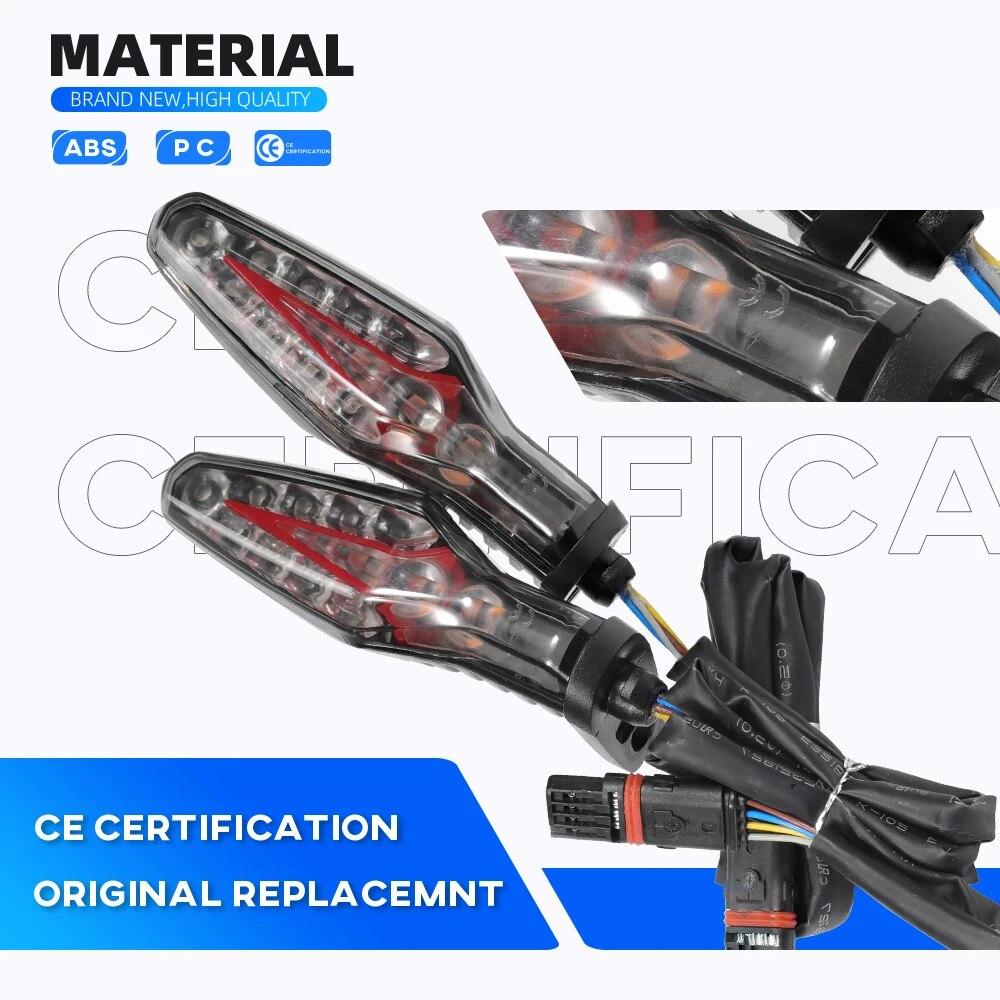 Для BMW R1250GS ADV M1000RR S1000RR S1000XR S1000R S 1000 RR XR мотоцикл светодиодный указатель поворота задний стоп-сигнал мигающая лампа