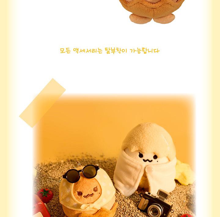 (КУКЛА ТЭНГЭУ - версия «Запеченное яйцо». / МАГНИТ КУКЛА БРЕЛОК) ТЭЁН из Girls' Generation (СНСД) [TAENG-GEU-RU-RU] 2025 TAENG-GEU MD