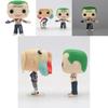 Unique Suicide Squad Joker And Harley Quinn Pop Action Figure Model Toys Collection