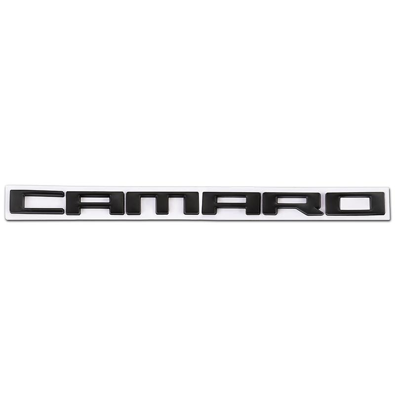 3D наклейки на автомобиль с буквами CAMARO, значок-эмблема на задний багажник для Chevrolet Camaro Equinox Traverse Montana Silverado TrailBlazer Suburban